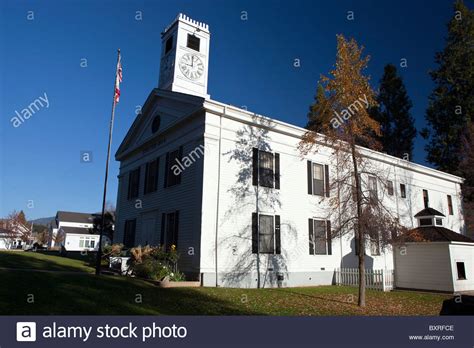 Mariposa County Courthouse Mariposa California United States Of