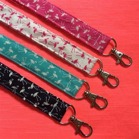 Handmade Fabric Lanyards A Girl On A Journey