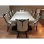 Bianca Marble Dining Table With 8 Chairs  King