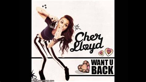 Cher Lloyd Want U Back Us Version With Lyrics Youtube