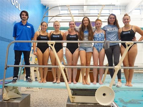 Darien HS Girls Swim Dive Team Wins Season S First Meet Darien CT