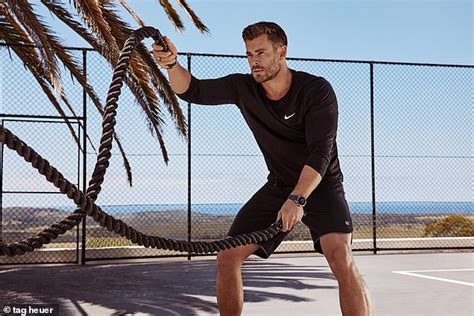 Chris Hemsworth Shows Off Toned Biceps In New Campaign For Tag Heuer