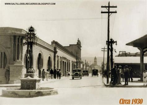 Saltillo Del Recuerdo Calle Victoria En 1930