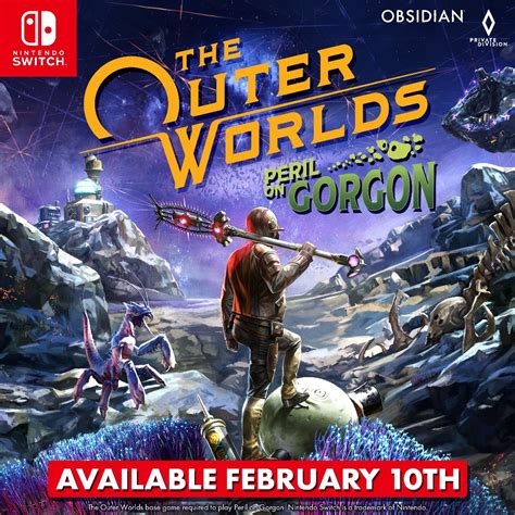 The Outer Worlds Peril On Gorgon Dlc Out On Switch Next Week Version