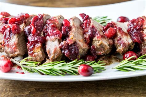 Place roast in the crockpot. Slow Cooker Cranberry Rosemary Pork Tenderloin | Recipe ...
