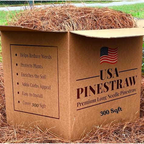 Have A Question About Usa Pinestraw Box Of 300 Sqft Long Needle Pine