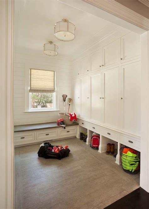 Sumptuous Colonial Home With Traditional Details In New Cannan Mudroom Lockers Mud Room