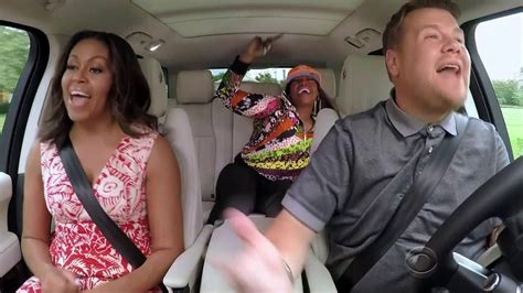 Watch Michelle Obama Jams In James Cordens Carpool Karaoke