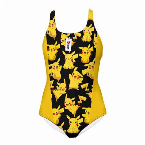 Pikachu Swimsuit Custom Anime Swimwear Va1001 Gear Otaku