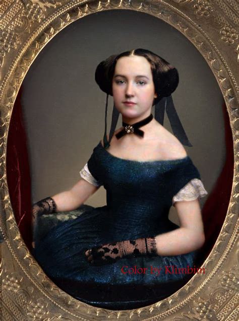 Daguerreotype Portrait Of A Young Woman Ca 1850 Victorian Women