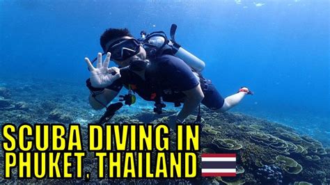 Scuba Diving In Phuket Thailand 🇹🇭 Youtube