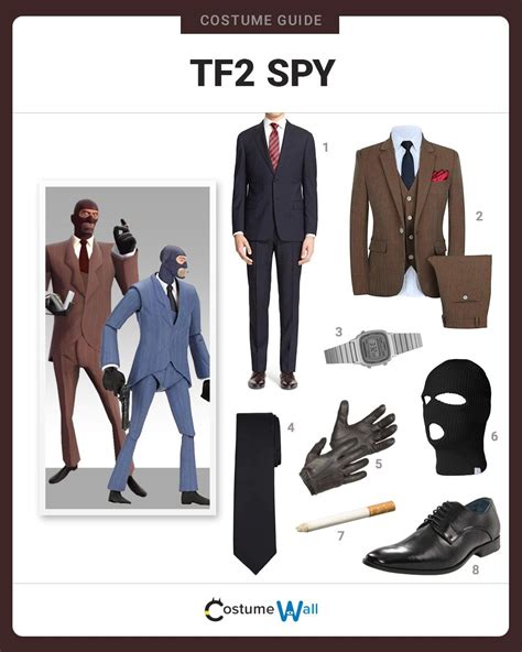 Dress Like Tf2 Spy Costume Halloween And Cosplay Guides