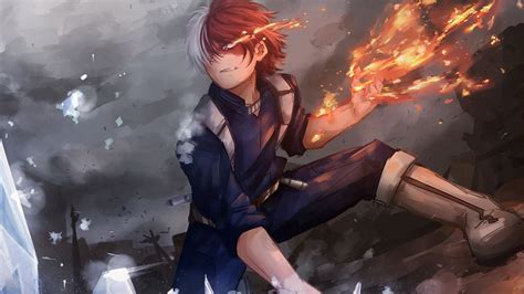 My Hero Academia 292 Shoto Todorokis Fiery Battle Begins