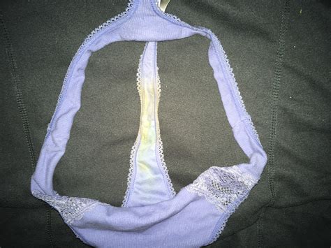 Crusty Dirty Purple Thong Panties They Smell And Were Worn For A Week Private Message Me For