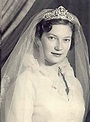 Princess Josephine Charlotte of Belgium on her wedding day to the Grand ...