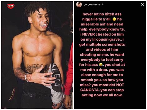 Say Cheese 👄🧀 On Twitter Nle Choppa Ex Girlfriend Says Hes Not Gangsta “you Shot At Me With