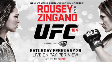 We did not find results for: UFC 184 fight card for Ronda Rousey vs Cat Zingano tonight - MMAmania.com