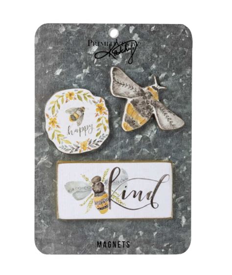 Bumblebee Magnets Set Of 3 In 2021 Bee Shop Magnets Magnet Set