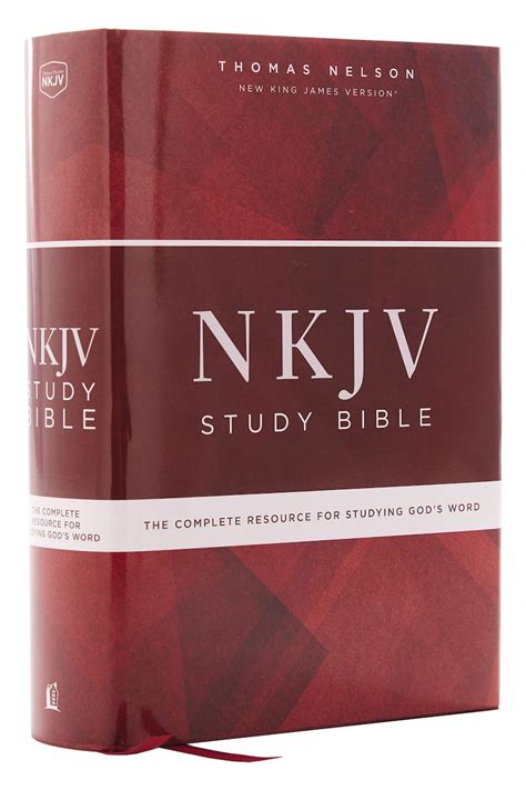Nkjv Study Bible Hardcover Comfort Print