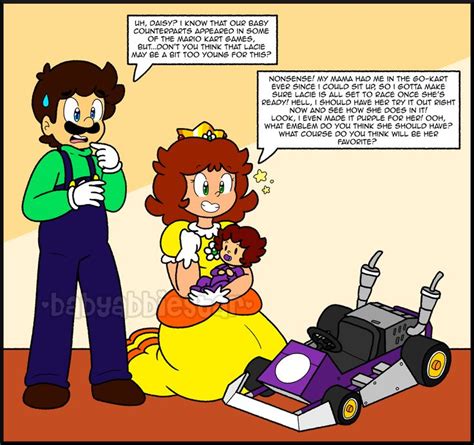 Ready To Race By Babyabbiestar On Deviantart Mario Comics Super