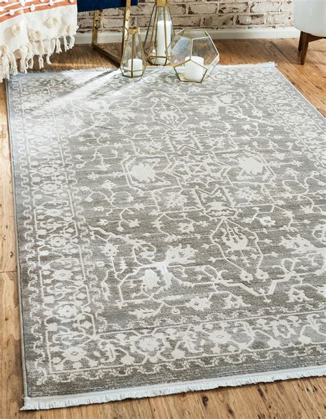 It offers a distressed the blue accents add bold definition, while the neutral ivory and beige gives it natural balance. Light Gray 9' x 12' New Vintage Rug | Area Rugs ...