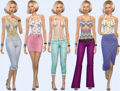 Annetts Sims 4 Welt Swimsuits Cloe And Accessory Swimsuits Cloe