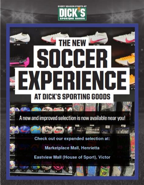 Dicks Sporting Goods Coupon For Nysw New York State West Youth Soccer Association