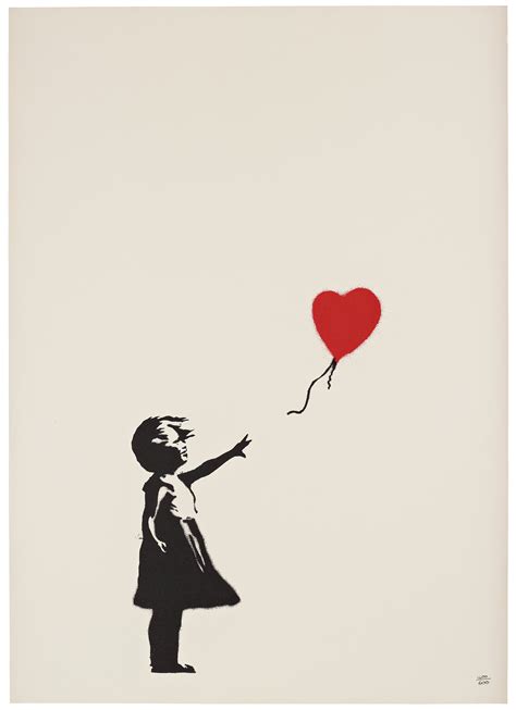 Banksy Girl With Balloon Bukowskis