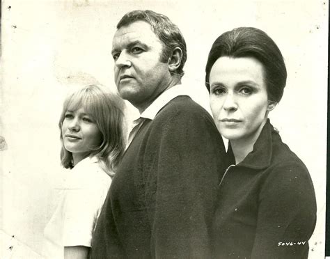 Sixies Judy Geeson Rod Steiger And Claire Bloom In Three Into Two