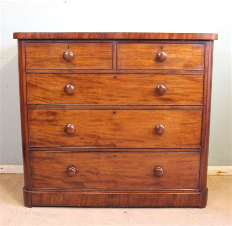 Antique Victorian Mahogany Chest Of Drawers Antiques Atlas
