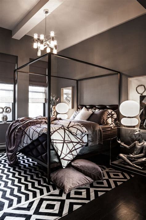 I Love A Dark And Moody Designed Room Home Bedroom Design