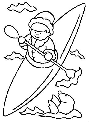 For boys and girls, kids and adults, teenagers and toddlers, preschoolers and older kids at school. Very Challenging Kayak Activity Colouring Pages - Picolour