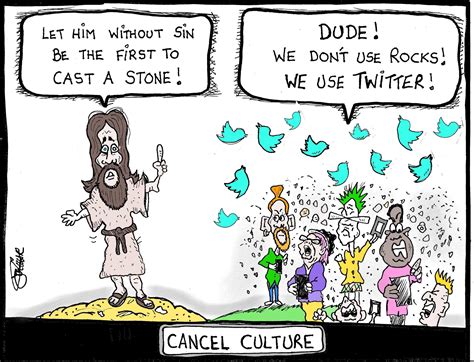 But do americans think cancel culture itself is problematic? Liccar cartoon: Cancel culture - Opinion - Burlington ...