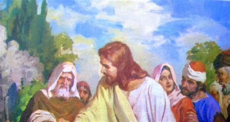 Triquetra Jesus Heals The Blind Bartimaeus