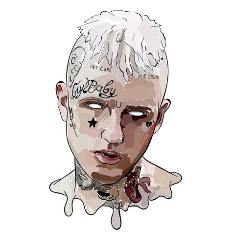 Lil Peep Illustration Rdrawing