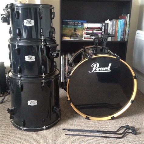 Pearl Export Ex Series 4 Piece Drum Kit All Black In Clifton Bristol