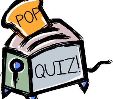 Knowledge Clipart Pop Quiz Pop Quiz Clipart Png Download Full