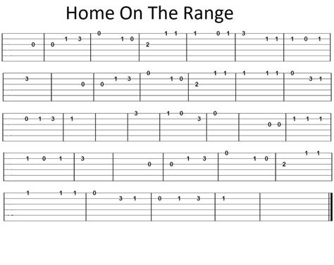 This Page Contains Famous Easy Guitar Tabs For The House Of The Rising