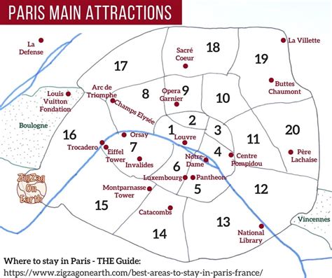 Where To Stay In Paris 2022 Map Best Areas Neighborhoods