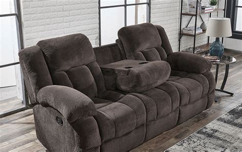 U1600 Reclining Sofa W Drop Down Table By Global Furniture Furniturepick