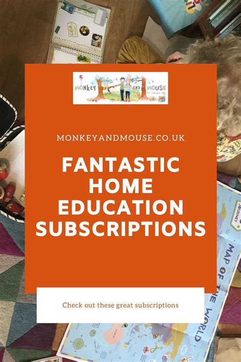 Fantastic Kids Home Education Subscriptions Through The Door Monkey