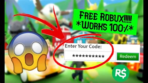 Free Robux Code It Actually Works Youtube