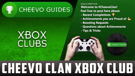Xbox Clubs For Achievement Hunters Cheevo Clan More Youtube