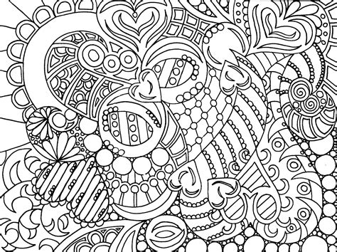 Hard Abstract Coloring Pages At Free Printable