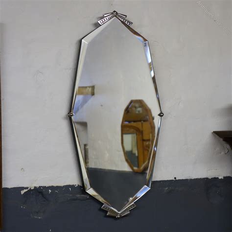 Antiques Atlas Art Deco 8 Sided Wall Mirror 1930s