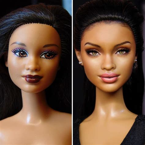 These 60 Celebrity Dolls Were Repainted By A Mexican Artist To Look