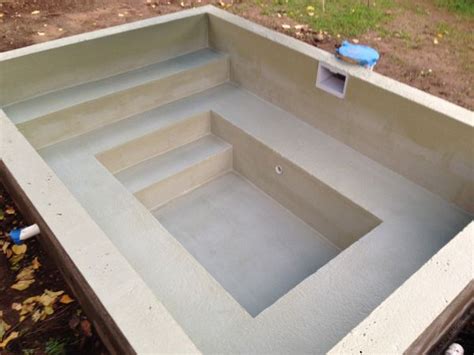 Diy Concrete Block Soaking Pool In Progress Advice Welcome Small
