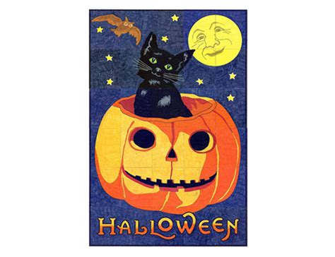 Vintage Halloween Mural Art Projects For Kids
