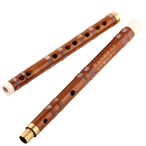 Traditional Handmade Chinese Musical Instrument Vintage Bamboo Flute