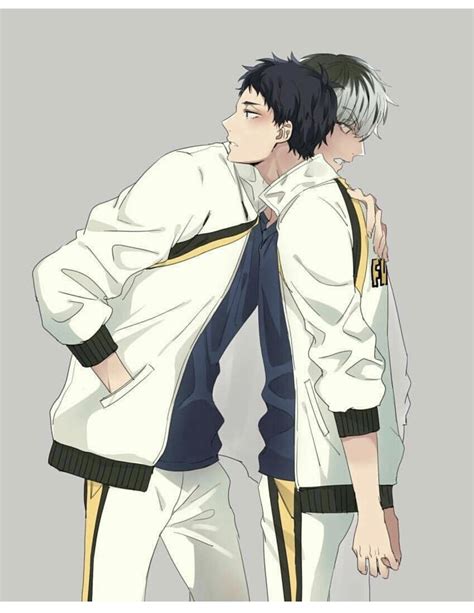 Haikyuu Bokuto X Akaashi Fanart Santinime